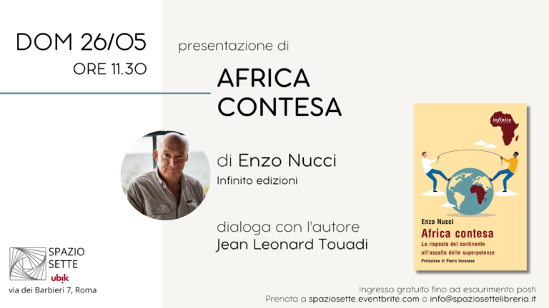 “Africa contesa”. La presentazione del libro di Enzo Nucci il 26 maggio a Roma