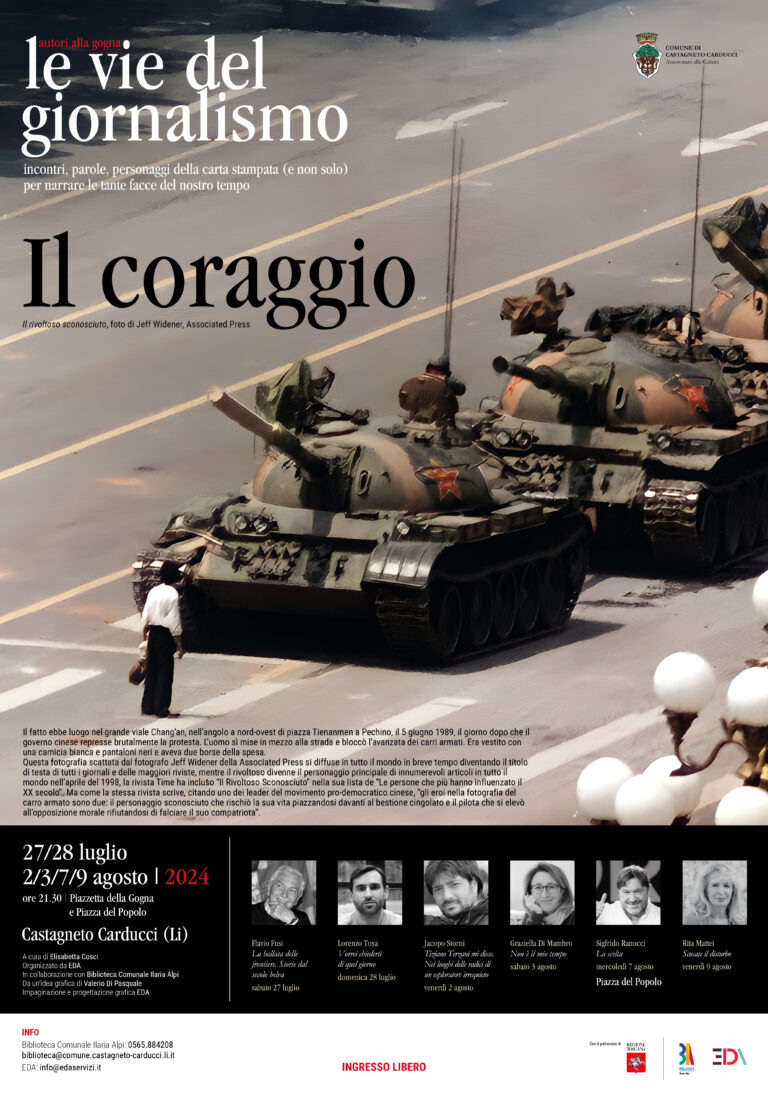 “Coraggio”, parola chiave a Le vie del giornalismo di Castagneto Carducci