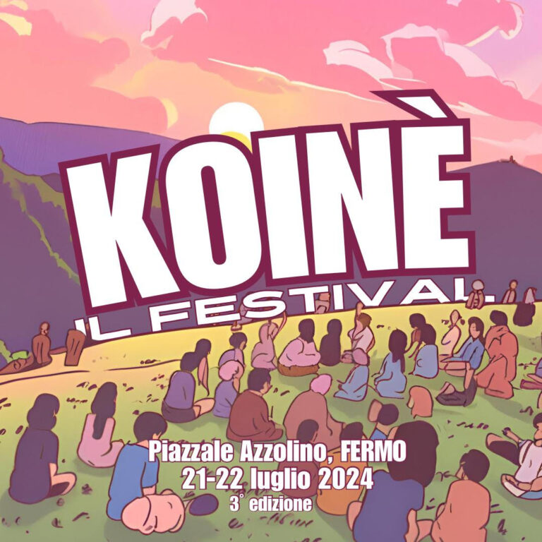 Festival Koiné a Fermo il 21 e 22 luglio