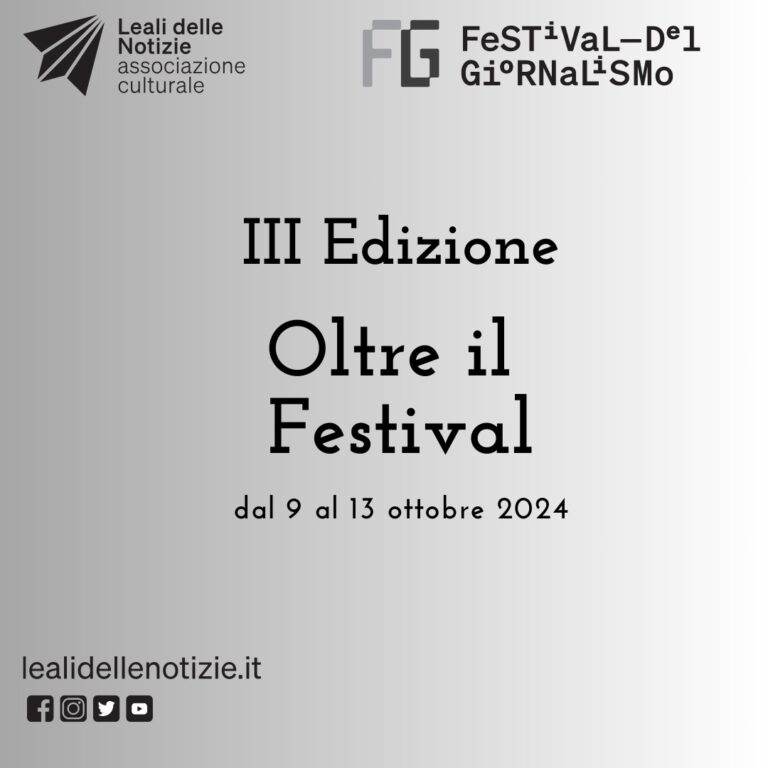 Leali delle Notizie mette in cantiere la terza edizione di “Oltre il Festival”