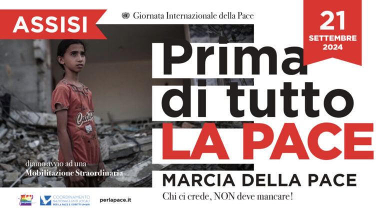 “Prima di tutto la pace”. Assisi, sabato 21 settembre 