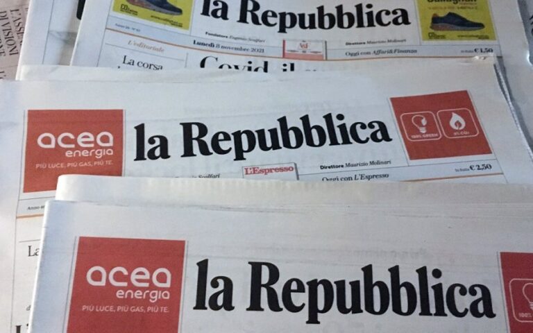 Repubblica, due giorni di sciopero contro “le gravi ingerenze dell’editore nell’attività giornalistica”