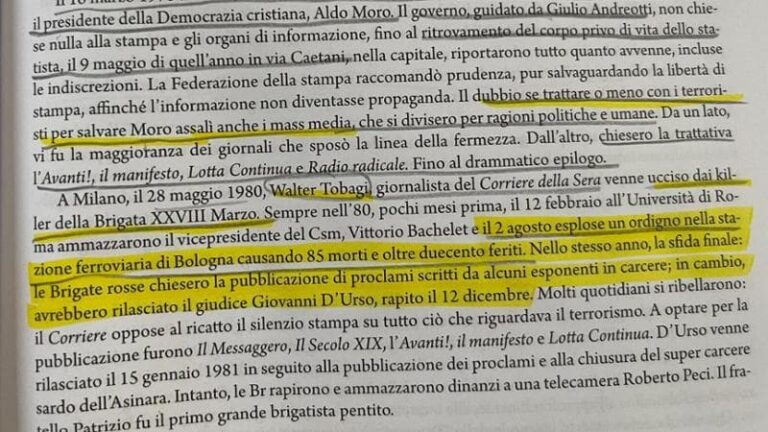 Stragi. Il revisionismo storico del governo di destra destra