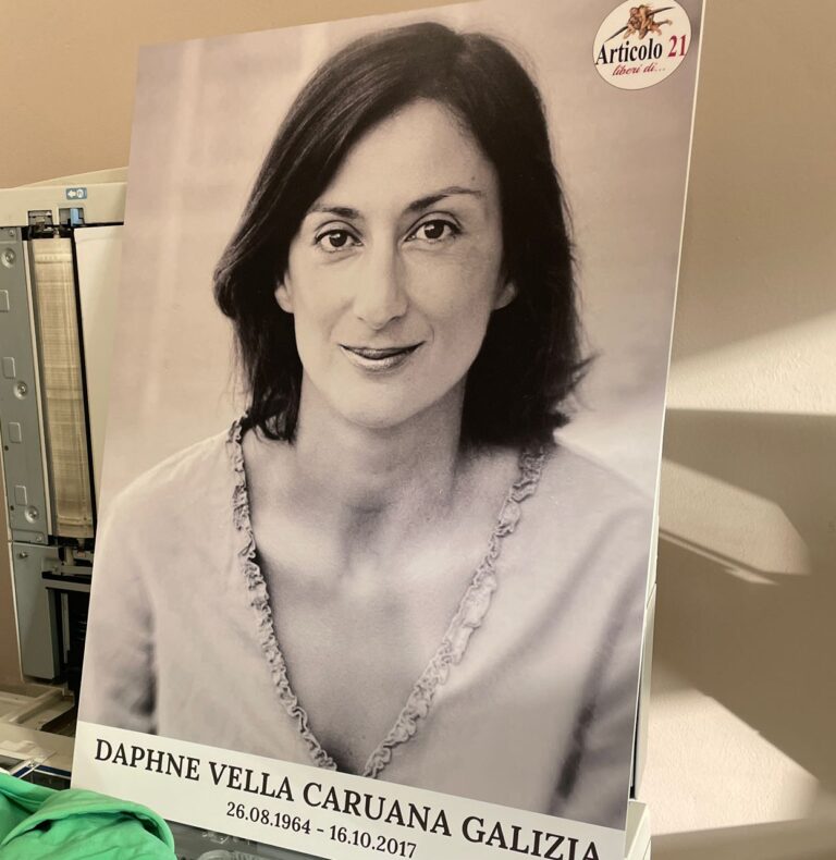 A Latina focus sulle leggi bavaglio, ricordando Daphne Caruana Galizia