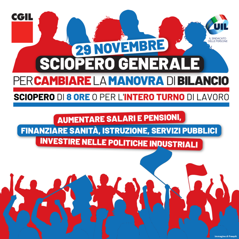 Sciopero generale del 29 Novembre: Salvini precetta. Le reazioni