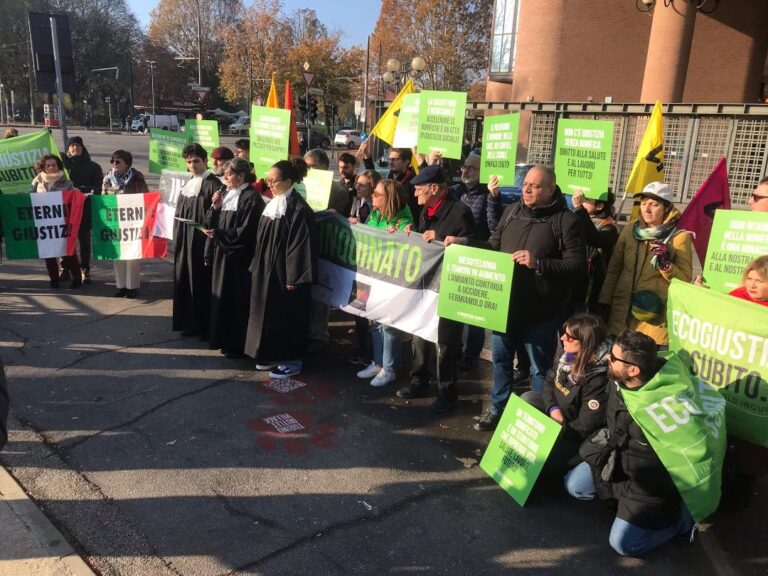 Ecogiustizia subito, la campagna nazionale partita oggi da Torino