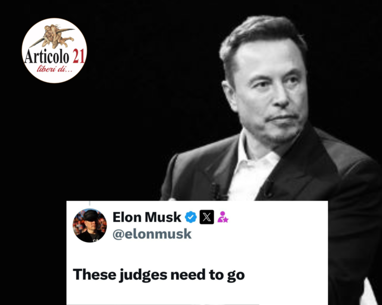 Musk e mafia, l’attacco ai giudici italiani