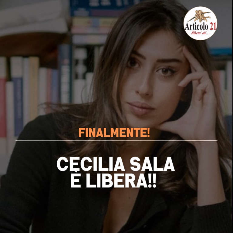 Cecilia Sala è libera! Ora non dimentichiamo di dar voce e luce alle tante Cecilie recluse nelle carceri iraniane e del mondo